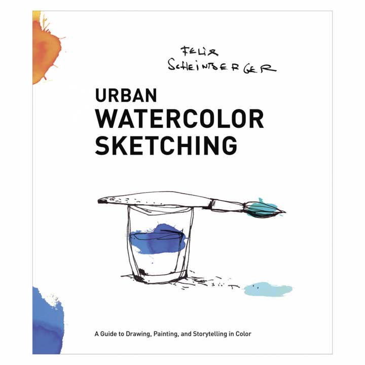 Urban Watercolor Sketching i gruppen Hobby & Kreativitet / Bøker / Instruksjonsbøker hos Pen Store (112504)
