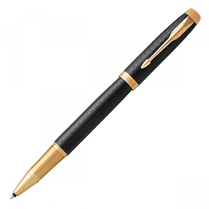 IM Premium Black/Gold Rollerball i gruppen Penner / Fine Writing / Rollerballpenner hos Pen Store (112685)