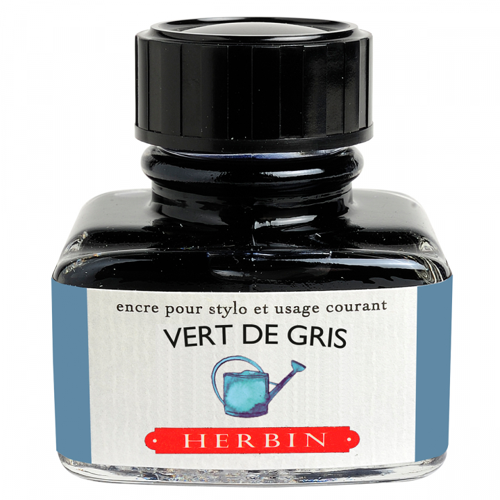 Herbin D ink bottle 30ml 18 ocean depths blue