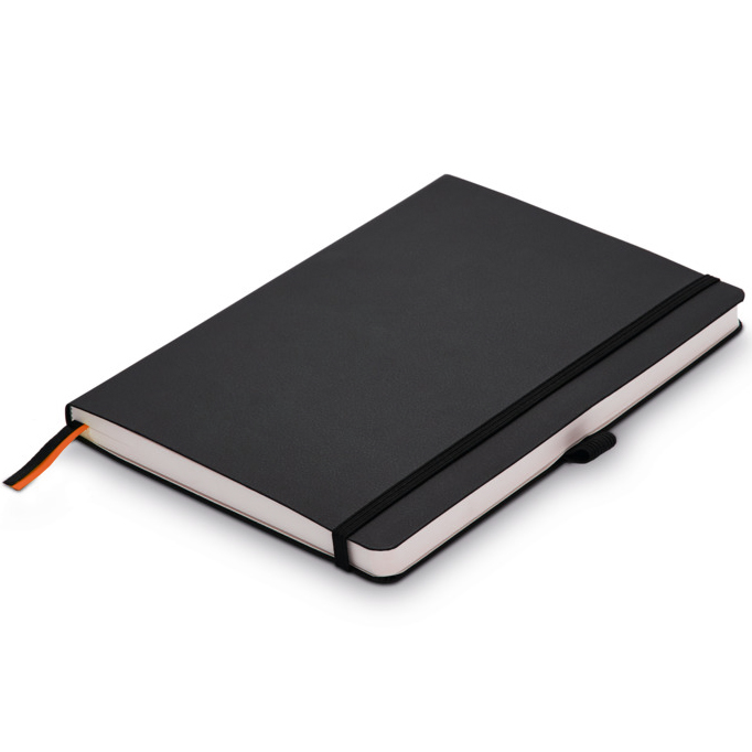 Notebook Softcover Plain A5 Black i gruppen  Papir & Blokk / Skrive og ta notater / Notatbøker hos Pen Store (125389)