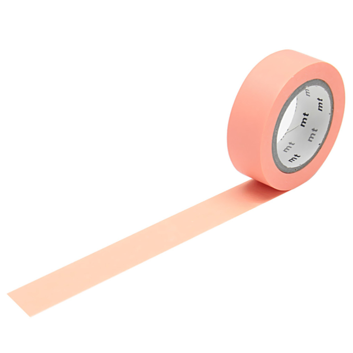 Washi-teip Salmon Pink i gruppen Hobby & Kreativitet / Hobbytilbehør / Washi Tape hos Pen Store (126367)