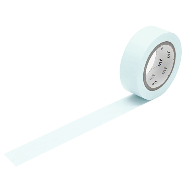 Washi-teip Pastell Cyan i gruppen Hobby & Kreativitet / Hobbytilbehør / Washi Tape hos Pen Store (126376)