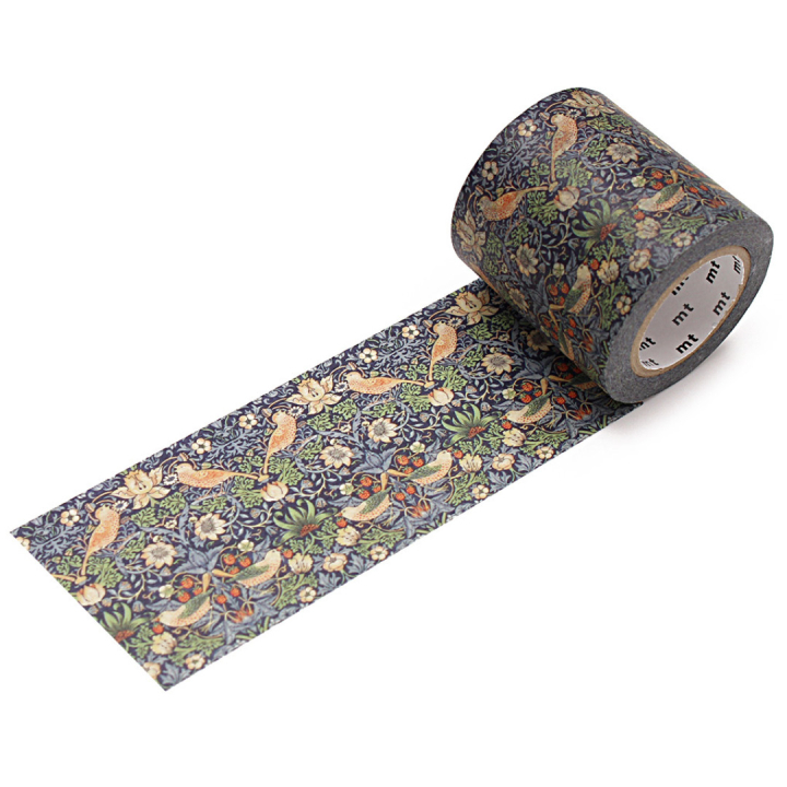 William Morris x MT Strawberry Thief  Washi-teip i gruppen Hobby & Kreativitet / Hobbytilbehør / Washi Tape hos Pen Store (126384)