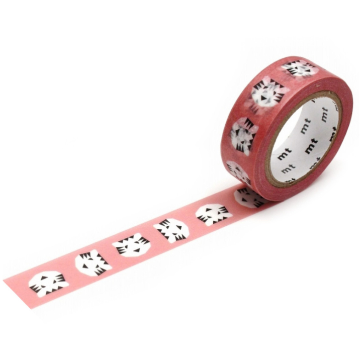 Washi-teip Papier Tigre Le Tigre Pink i gruppen Hobby & Kreativitet / Hobbytilbehør / Washi Tape hos Pen Store (126387)