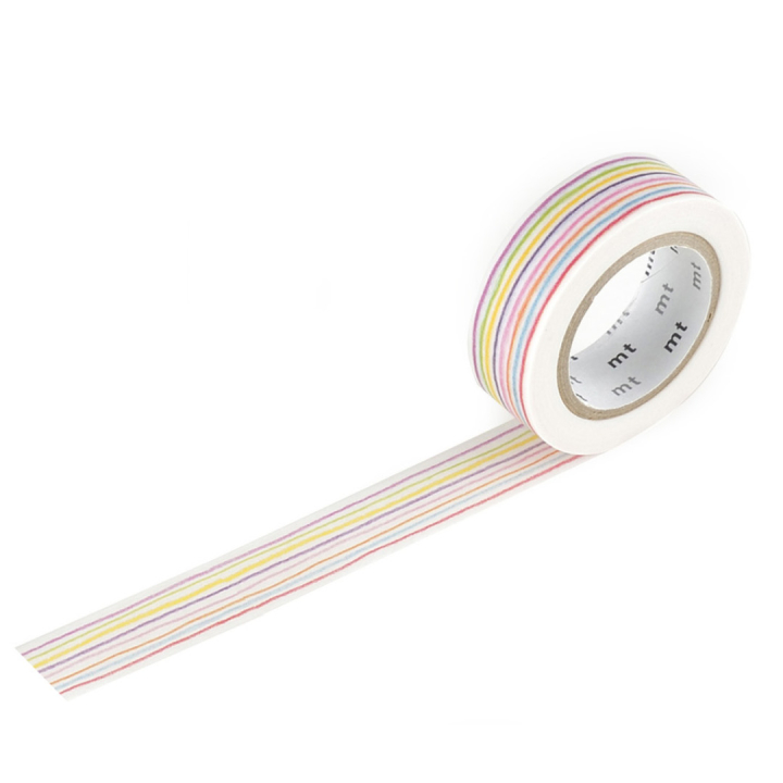Washi-teip Iro Enpitsu Border i gruppen Hobby & Kreativitet / Hobbytilbehør / Washi Tape hos Pen Store (126392)
