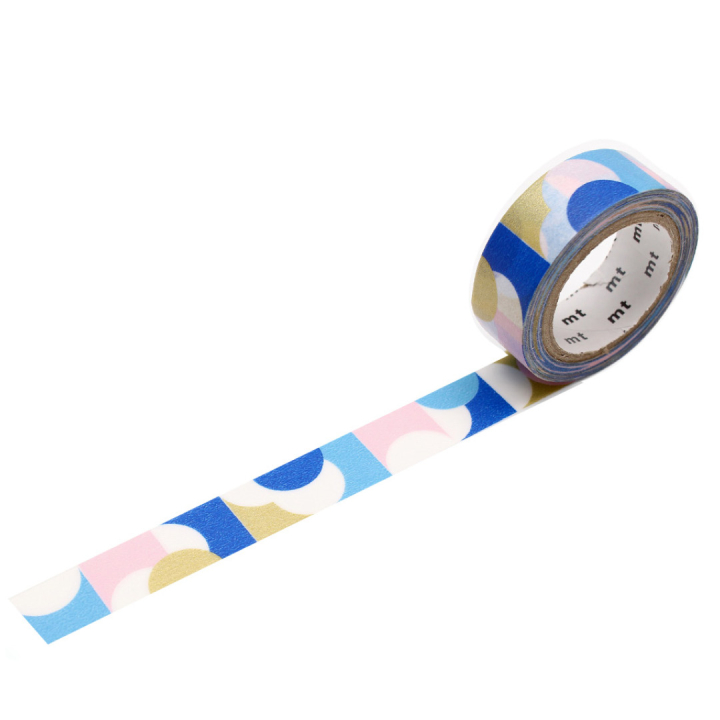 Washi-teip Pink x Blue i gruppen Hobby & Kreativitet / Hobbytilbehør / Washi Tape hos Pen Store (126485)