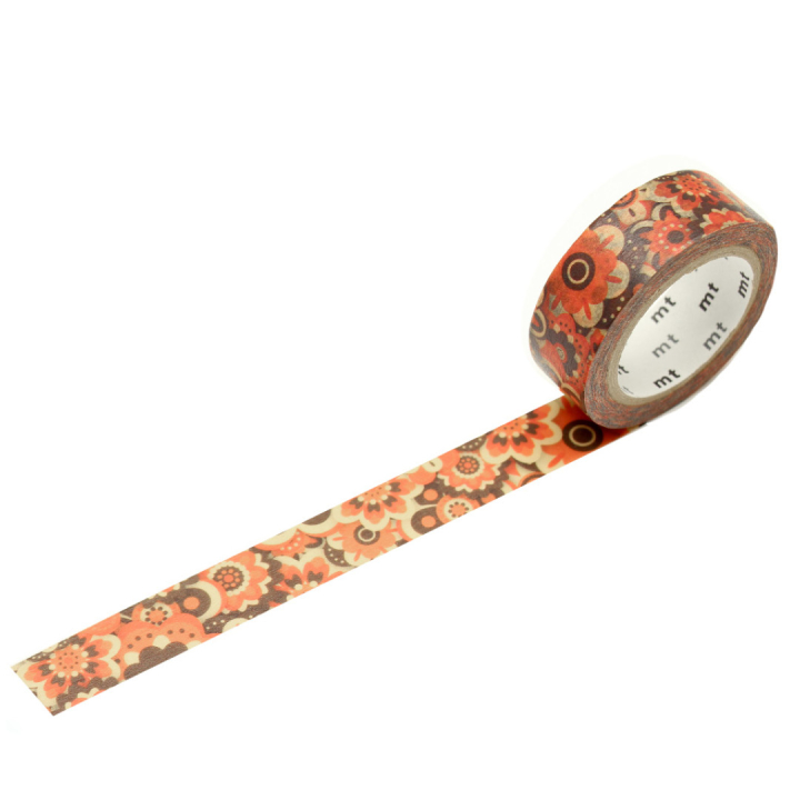 Washi-teip Flower i gruppen Hobby & Kreativitet / Hobbytilbehør / Washi Tape hos Pen Store (126497)