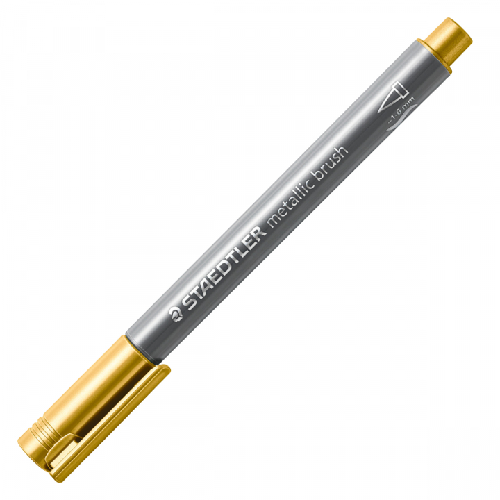 Marker Brush Metallic gold i gruppen Penner / Kunstnerpenner / Penselpenner hos Pen Store (126586)