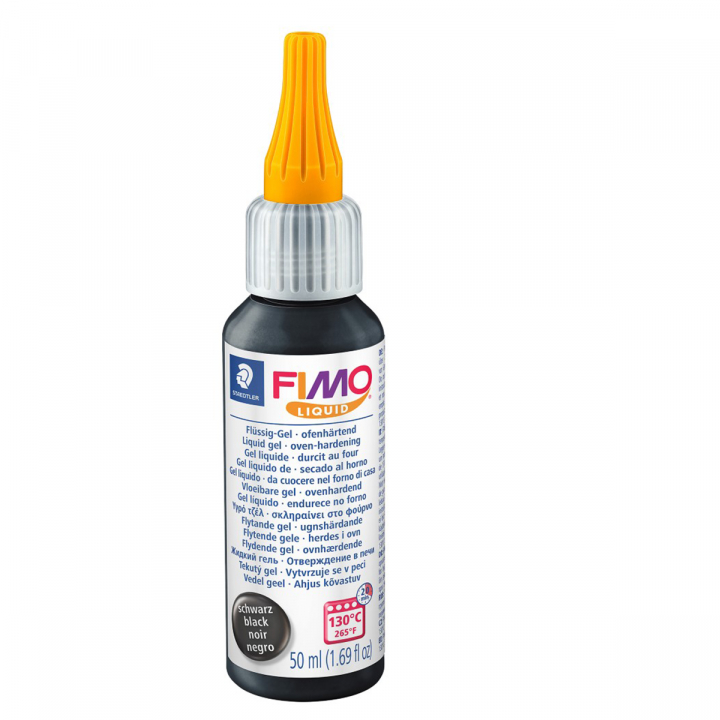 FIMO Liquid gel 50 ml black i gruppen Hobby & Kreativitet / Skape / Modelleire hos Pen Store (126649)