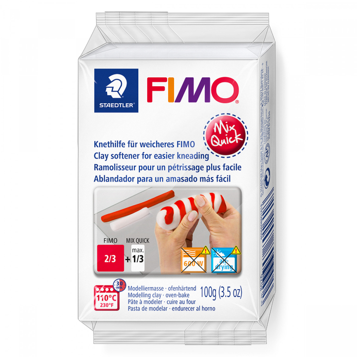 FIMO Mix Quick blødrører 100 g i gruppen Hobby & Kreativitet / Skape / Modelleire hos Pen Store (126655)