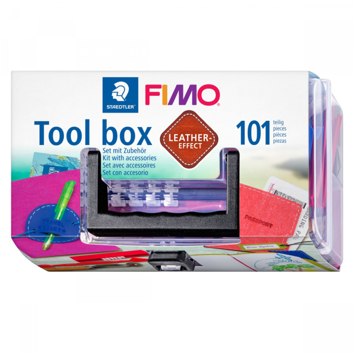 FIMO Leather Tool Box i gruppen Hobby & Kreativitet / Skape / Modelleire hos Pen Store (126656)