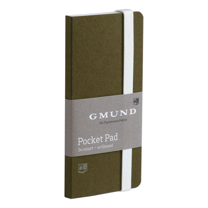 Pocket Pad Notisbok Olive i gruppen  Papir & Blokk / Skrive og ta notater / Notatbøker hos Pen Store (127221)