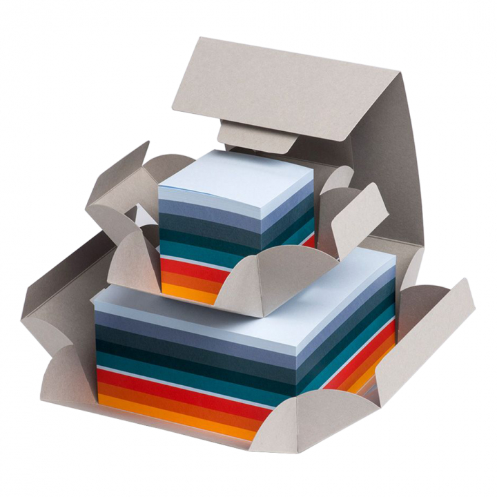 Cube Stripes S Sunset i gruppen  Papir & Blokk / Skrive og ta notater / Skriveblokker og hefter hos Pen Store (127230)
