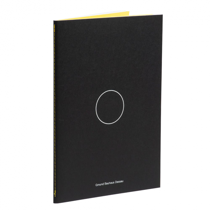 Bauhaus Dessau Notatbok Circle/Yellow i gruppen  Papir & Blokk / Skrive og ta notater / Skriveblokker og hefter hos Pen Store (127241)