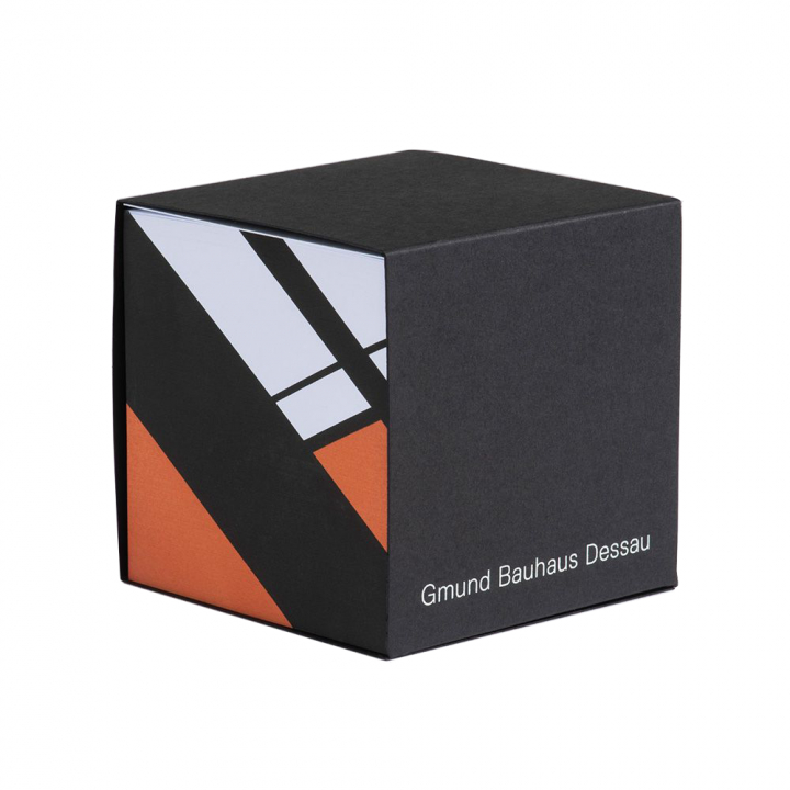 Bauhaus Dessau Cube Orange i gruppen  Papir & Blokk / Skrive og ta notater / Skriveblokker og hefter hos Pen Store (127246)