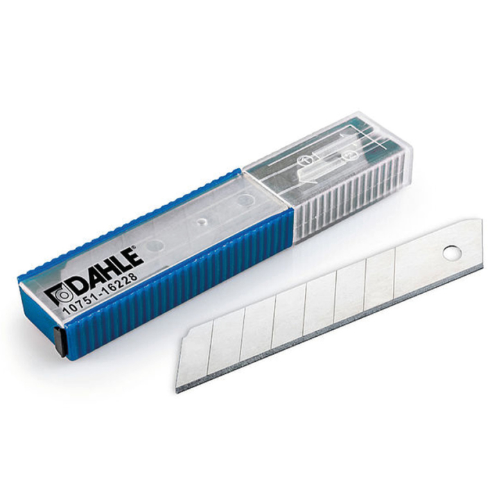 Ekstra skjæreblad til Skjærekniv 10 stk 18 mm i gruppen Hobby & Kreativitet / Hobbytilbehør / Kutteverktøy hos Pen Store (128240)