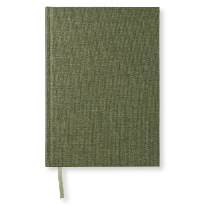 Notebook A5 Linjert Khaki Green i gruppen  Papir & Blokk / Skrive og ta notater / Notatbøker hos Pen Store (128468)