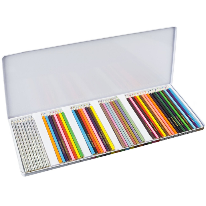 Fargeblyanter 50-sett i gruppen Penner / Kunstnerpenner / Fargeblyanter hos Pen Store (128497)