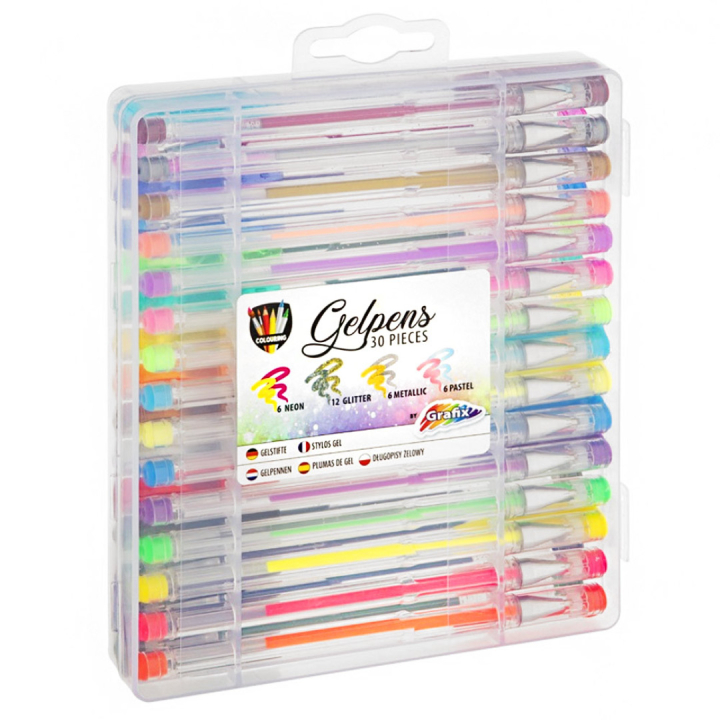 Gelpenner 30-pakke i gruppen Kids / Barnepenner / Skrivepenner for barn hos Pen Store (128514)