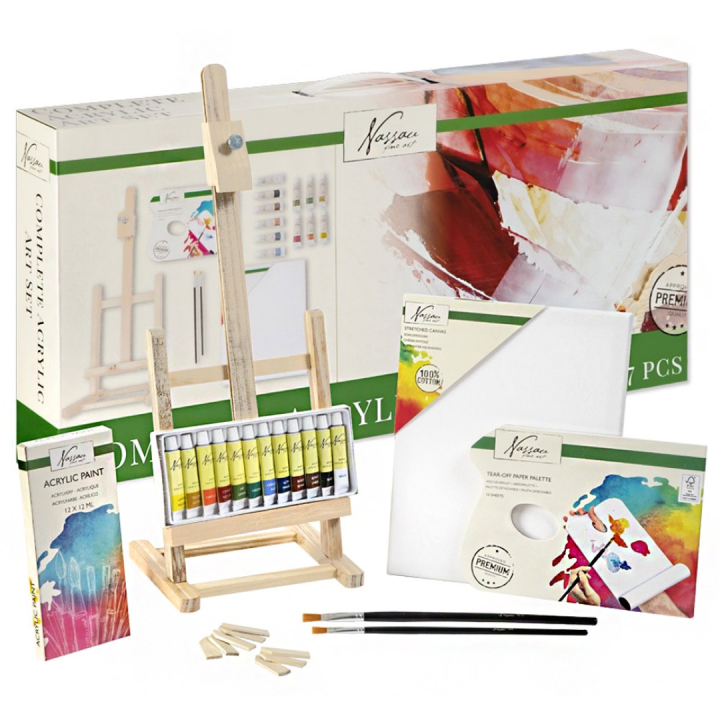 Akrylmaling-sett Total i gruppen Kunstnermateriell / Kunstnersett / Malingsett hos Pen Store (128565)