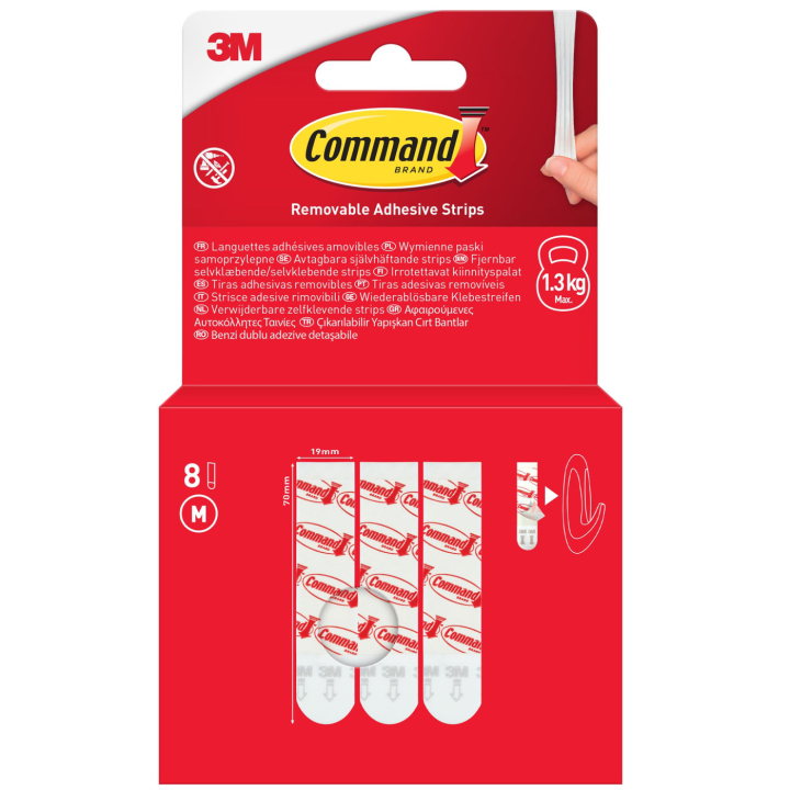 Command Adhesive Strips i gruppen Hobby & Kreativitet / Organisere / Rammer / Bildeoppheng hos Pen Store (128719)