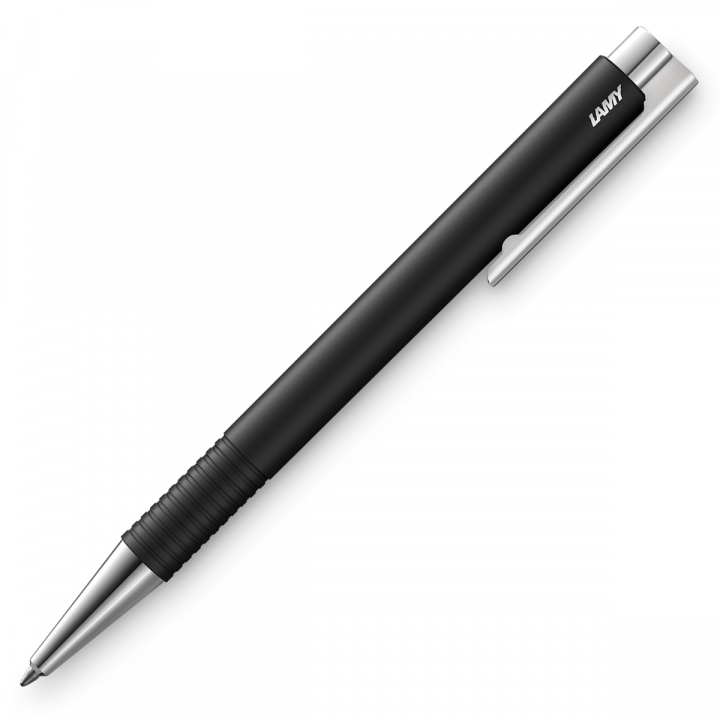 Logo M+ Matt Black Kulepenn i gruppen Penner / Skrive / Blekkpenner hos Pen Store (128797)