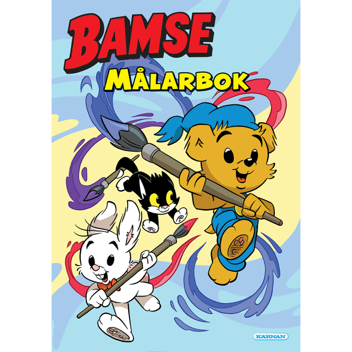 Bamse Malebok i gruppen Kids / Kul og læring / Fargeleggings- og håndverksbøker / Fargebøker hos Pen Store (128979)