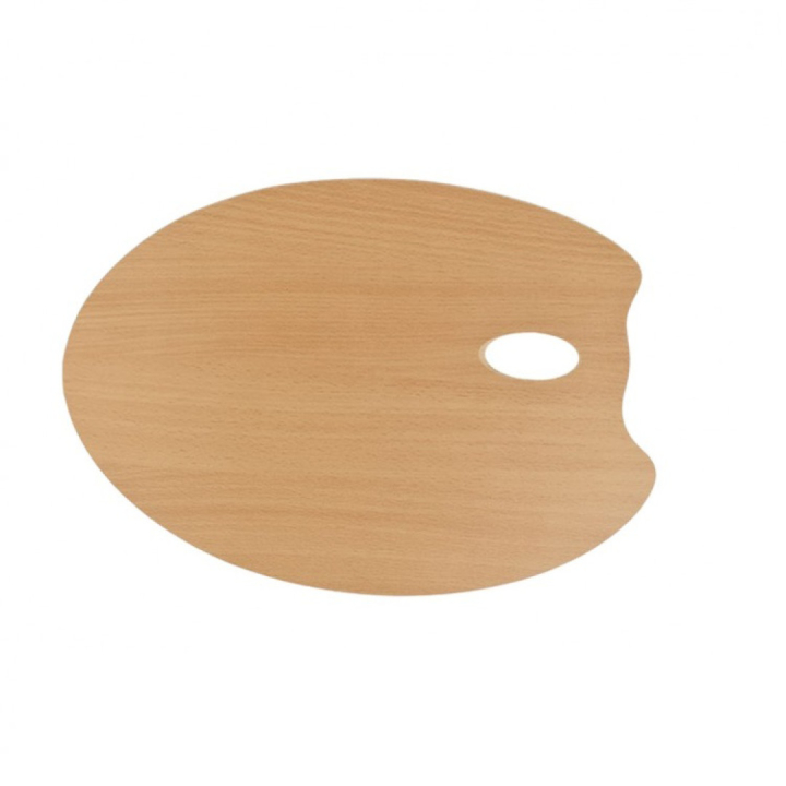 Trepalett Oval 30 x 40 cm i gruppen Kunstnermateriell / Studio / Paletter hos Pen Store (129181)