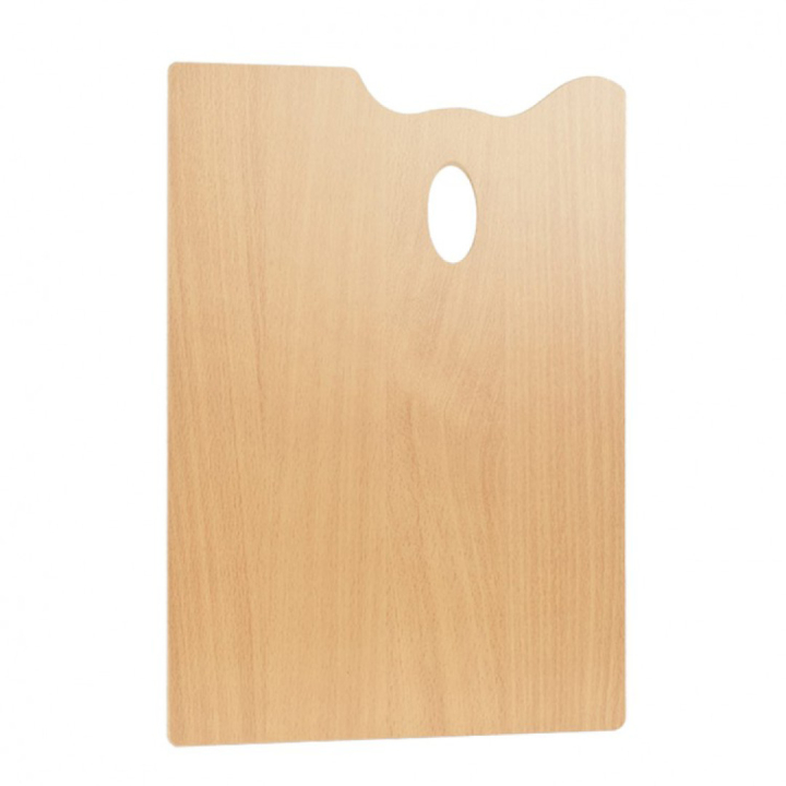 Trepalett Rektangulær 30 x 40 cm i gruppen Kunstnermateriell / Studio / Paletter hos Pen Store (129182)