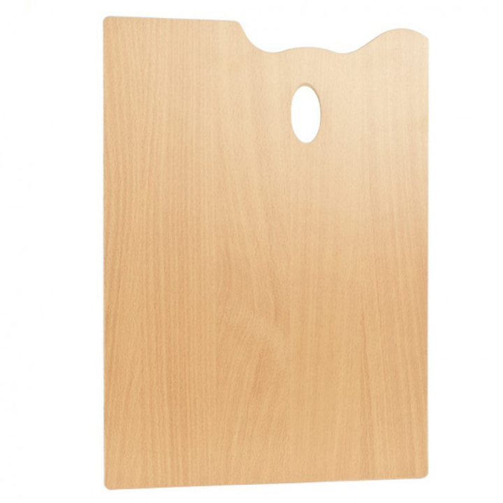 Trepalett Rektangulær 35 x 45 cm i gruppen Kunstnermateriell / Studio / Paletter hos Pen Store (129183)