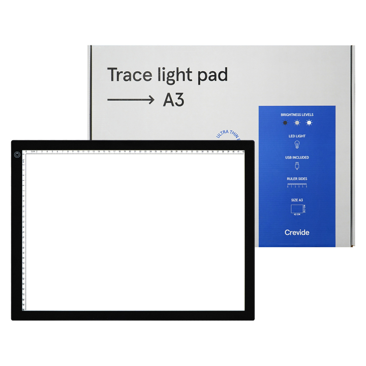Lysbord Trace Light Pad A3 i gruppen Kunstnermateriell / Kunstnertilbehør / Lysbord hos Pen Store (129271)