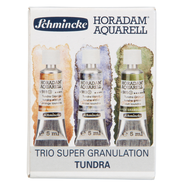 Horadam Super Granulation Set Tundra i gruppen Kunstnermateriell / Kunstnerfarge / Akvarellmaling hos Pen Store (129301)