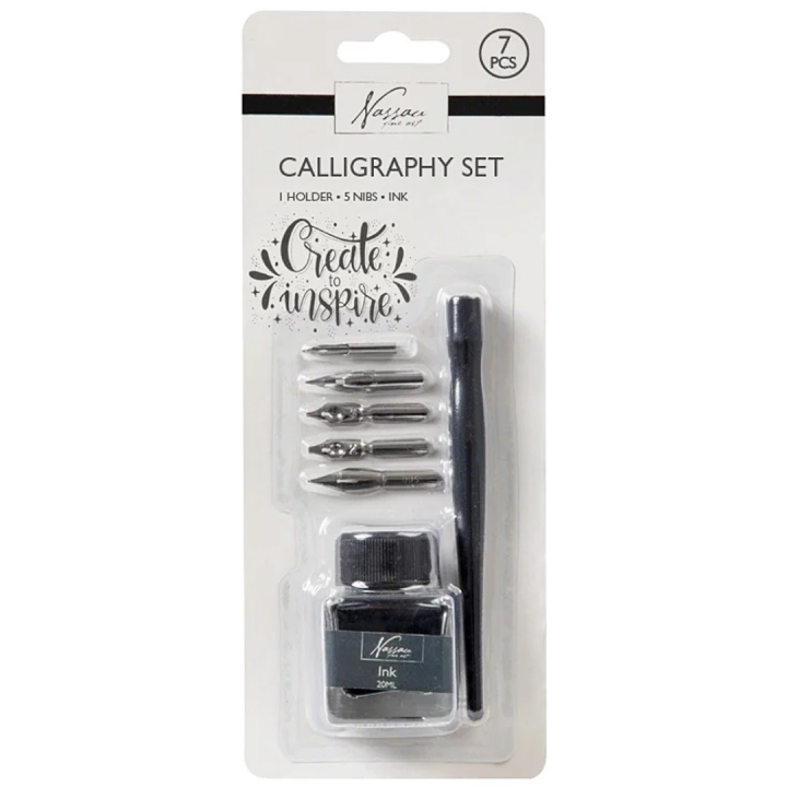 Kalligrafi-sett med blekk i gruppen Hobby & Kreativitet / Kalligrafi / Kalligrafipenner hos Pen Store (129373)