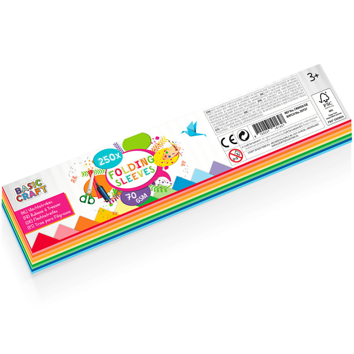 Folding sleeves Papir 44cm 250-pakke i gruppen Kids / Kul og læring / Papir og Tegneblokker hos Pen Store (129386)