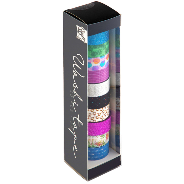 Washi-tape 10-pakk Mix i gruppen Kids / Kul og læring / Tape for barn hos Pen Store (129393)