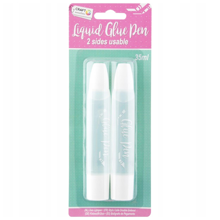Limpenn Duo-tip 2-pakk i gruppen Hobby & Kreativitet / Hobbytilbehør / Lim / Hobbylim hos Pen Store (129406)