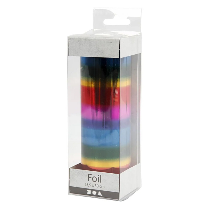 Dekorasjonsfolie Rainbow i gruppen Hobby & Kreativitet / Skape / Forgylning hos Pen Store (129479)