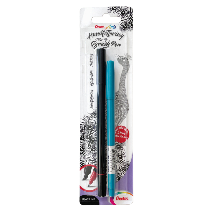 Twin Tip Brush Pen i gruppen Penner / Kunstnerpenner / Penselpenner hos Pen Store (129512)