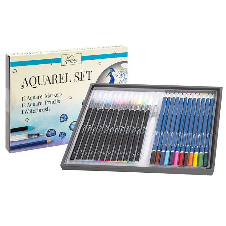 Akvarellset 25-pakke i gruppen Kunstnermateriell / Kunstnersett /  Nybegynnersett hos Pen Store (130035)