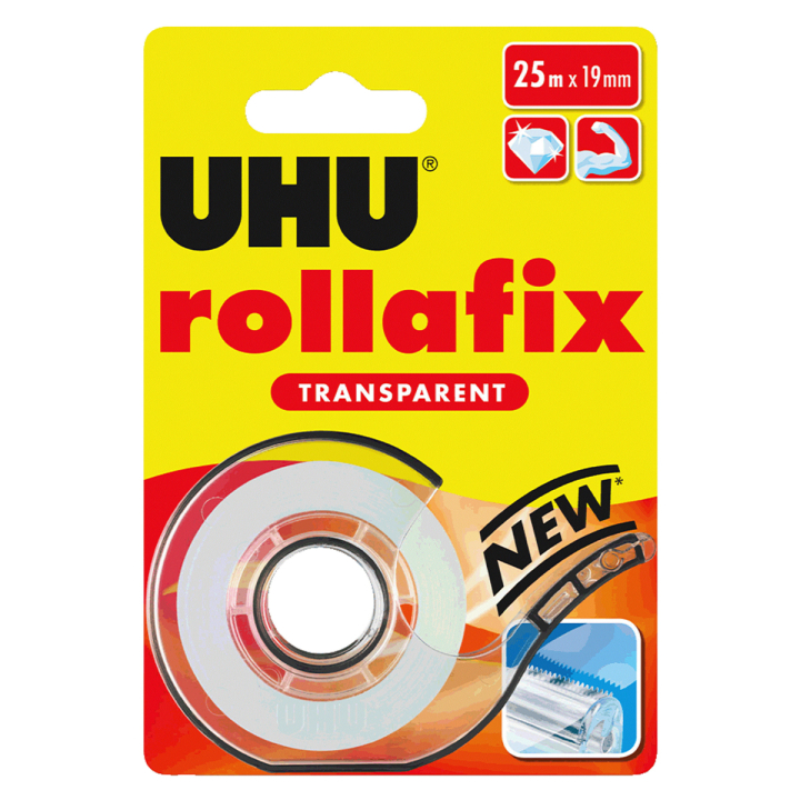 Rollafix Transparent Tape i gruppen Hobby & Kreativitet / Hobbytilbehør / Teip hos Pen Store (130295)