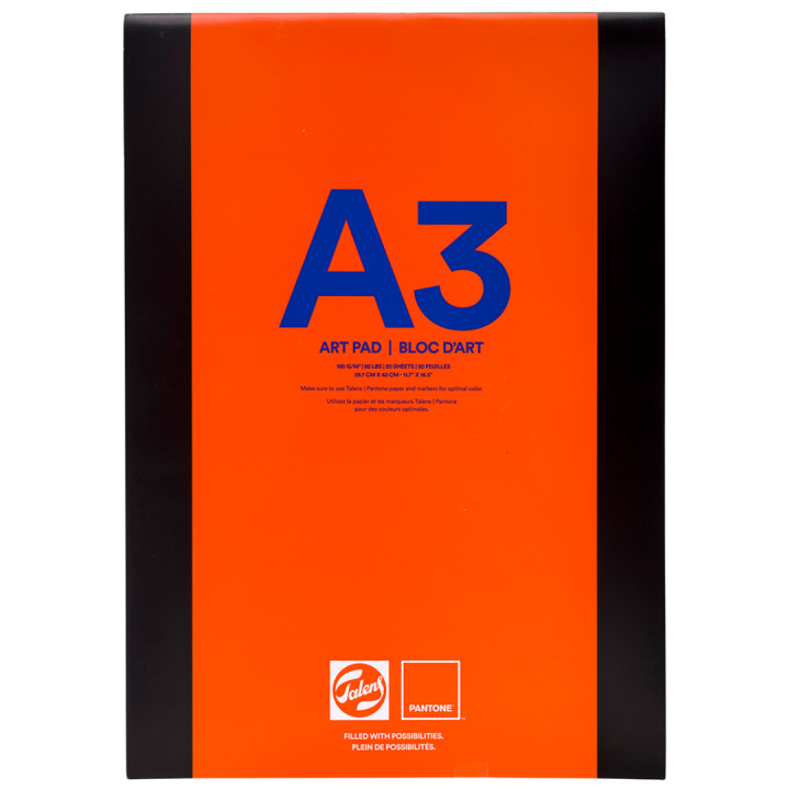Art pad A3 i gruppen  Papir & Blokk / Artistblokk / Markerblokk hos Pen Store (130310)