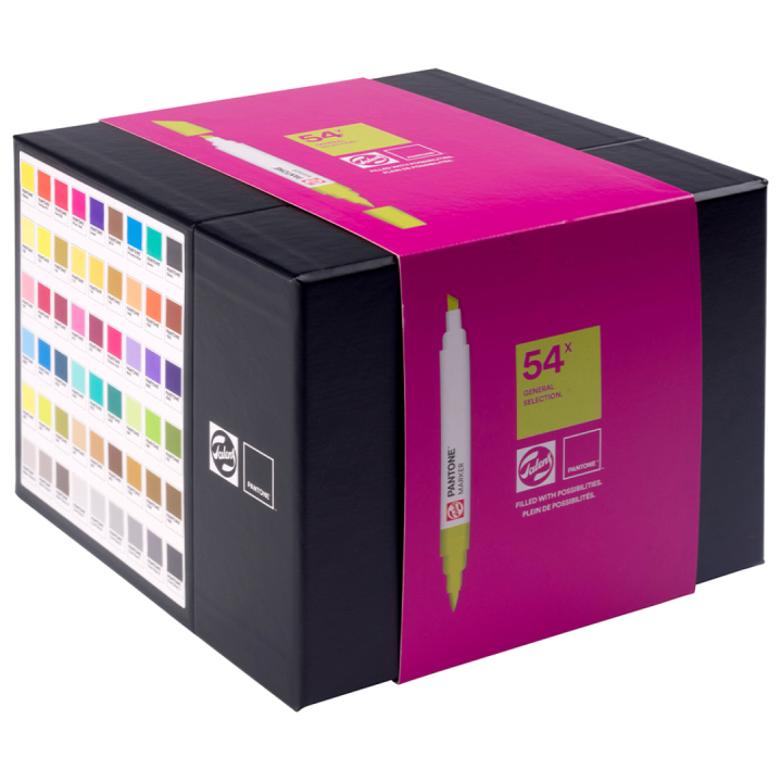 Marker 54-sett i gruppen Penner / Kunstnerpenner / Illustrasjonmarkers hos Pen Store (130475)