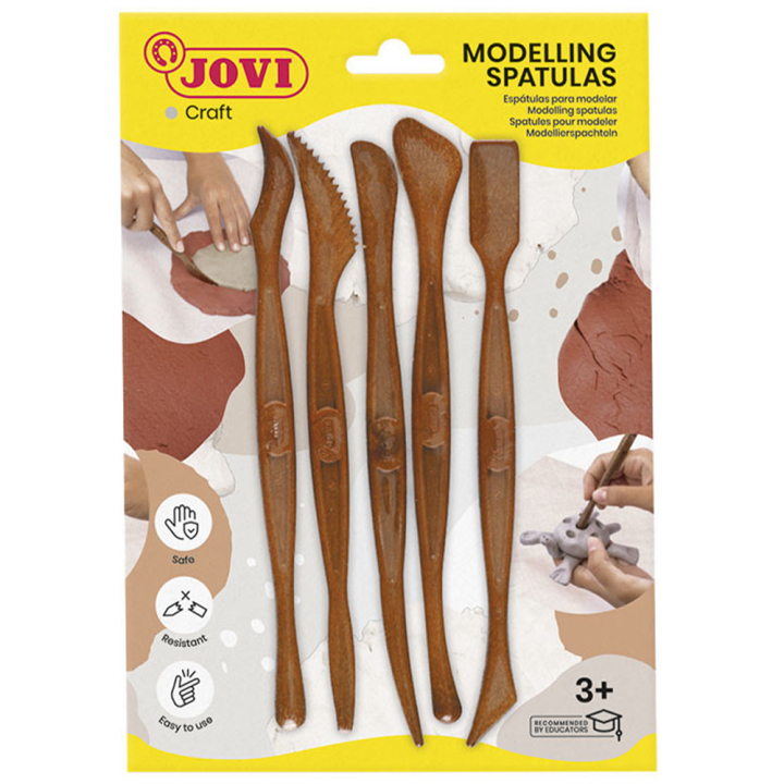 Modelleringsverktøy 5-set i gruppen Hobby & Kreativitet / Skape / Modelleire hos Pen Store (130616)