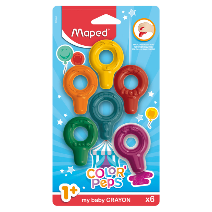 Color'Peps Baby Fargestifter i gruppen Kids / Barnepenner / Kritt for barn hos Pen Store (130671)