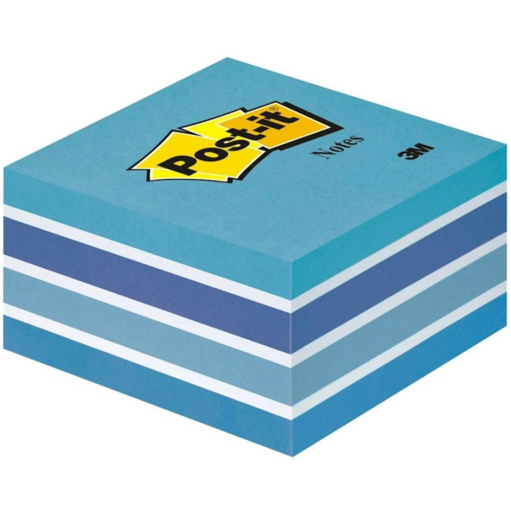 Post-it Note Cube 76x76 Pastelblauw i gruppen  Papir & Blokk / Skrive og ta notater / Post-it og notisblokker hos Pen Store (130682)