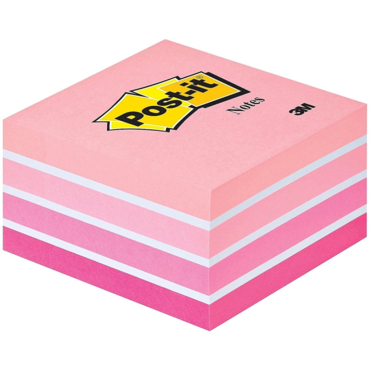 Post-it Note Cube 76x76 Pastellrosa i gruppen  Papir & Blokk / Skrive og ta notater / Post-it og notisblokker hos Pen Store (130686)