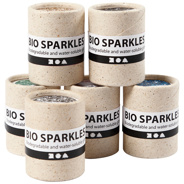 Bio-glitter 10g i gruppen Hobby & Kreativitet / Skape / Håndverk og DIY hos Pen Store (130791_r)
