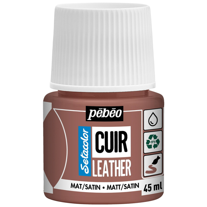 Setacolor Cuir Leather Lærfarge 45ml i gruppen Hobby & Kreativitet / Farger / Lærfarge hos Pen Store (130827_r)