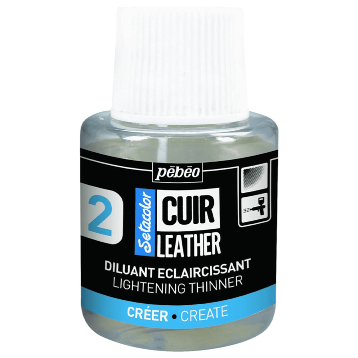 Setacolor Cuir Leather Lightening Thinner 110ml i gruppen Hobby & Kreativitet / Farger / Lærfarge hos Pen Store (130863)
