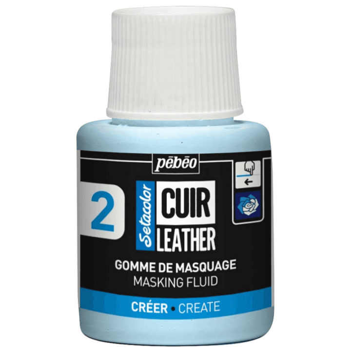 Setacolor Cuir Leather Masking Fluid 110ml i gruppen Hobby & Kreativitet / Farger / Lærfarge hos Pen Store (130865)
